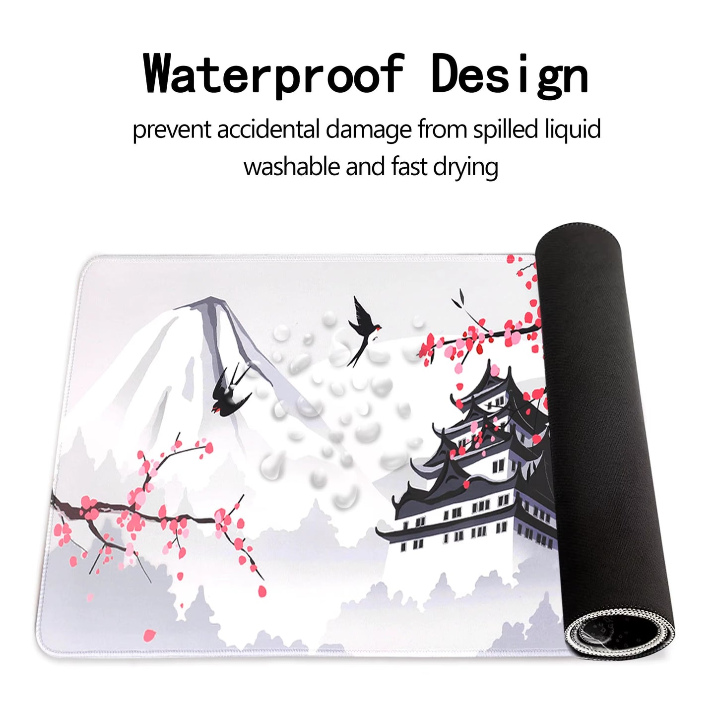 Large Mouse Pad Xxl Rubber Keyboard Mouse Carpet Anti-Slip Gamer Mouse Pad Laptop Mouse Pad